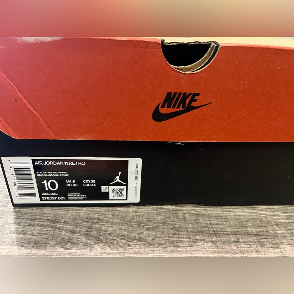 Brand New Jordan Retro 11s Bred Size 10